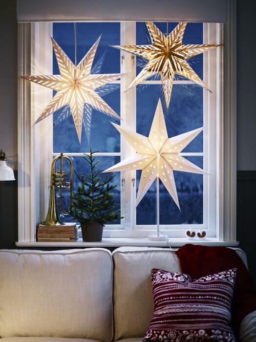 window decoration for christmas
