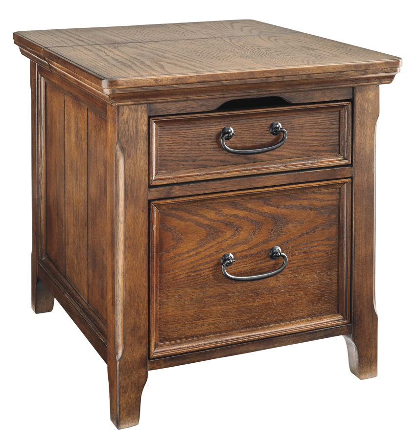 Ashley Furniture Woodboro End Table, End Table File Cabinet