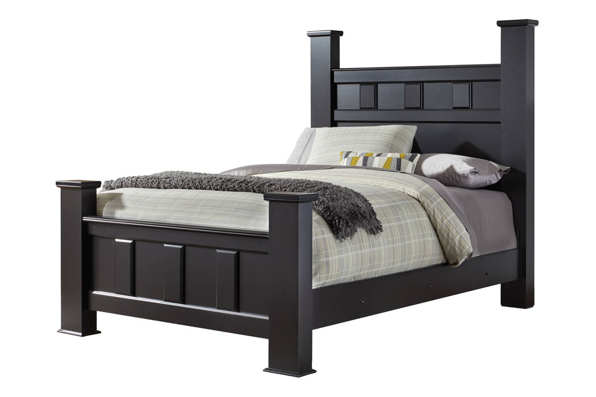 Standard Furniture Modesto Black King, Standard Furniture King Bed