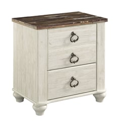 Two Drawer Night Stand