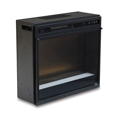 Fireplace Insert Glass/Stone