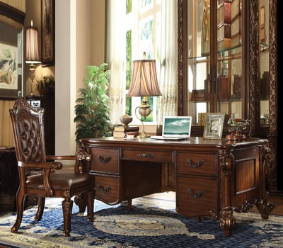 Acme Furniture Vendome Cherry Office Furniture Set