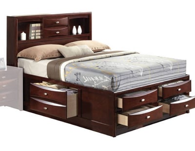 Acme Furniture Ireland Espresso Queen Storage Bed