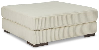 Ashley Furniture Lindyn Ivory Oversized Accent Ottoman