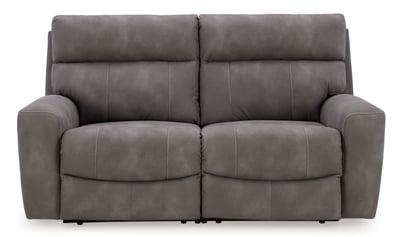 Ashley Furniture Next Gen DuraPella Slate 2pc Power Reclining Loveseat