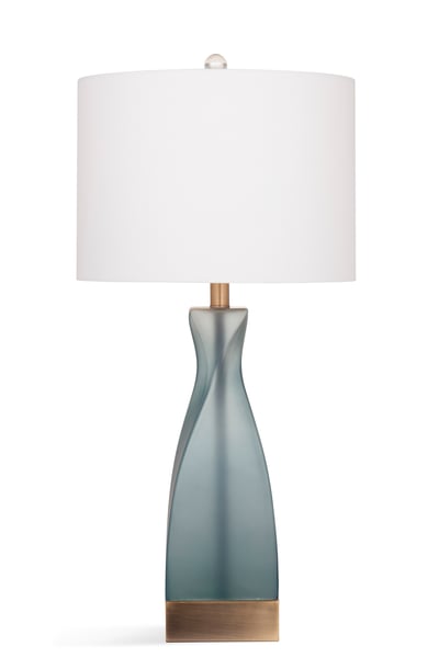 Bassett Mirror Anthea Blue Table Lamp