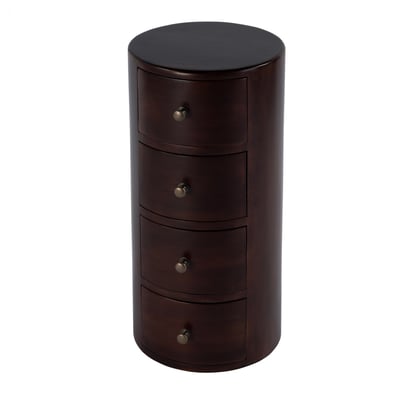 Butler Specialty Liam Dark Brown End Table with Storage