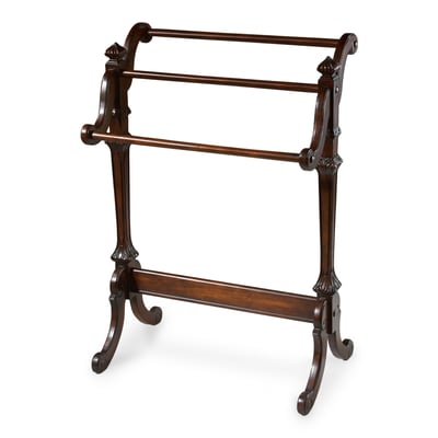 Butler Specialty Newhouse Dark Brown Blanket Stand