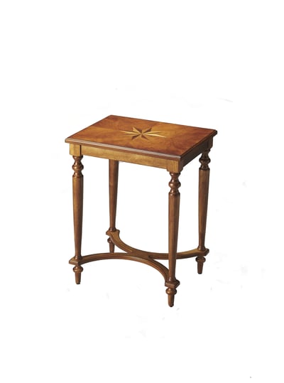 Butler Specialty Tyler Medium Brown 18 Inch Rectangular Side Table