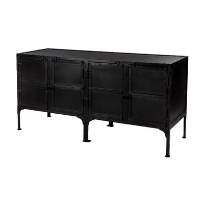 Butler Specialty Owen Black Console Cabinet