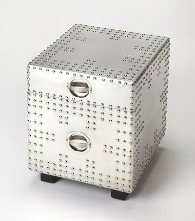 Butler Specialty Iconic Silver File Cabinet