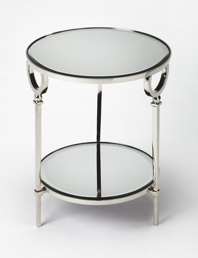 Butler Specialty Jolene Silver Side Table