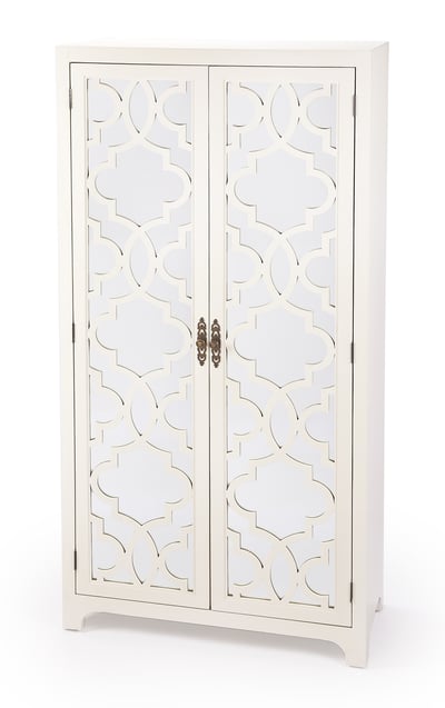 Butler Specialty Morjanna White Tall Armoire