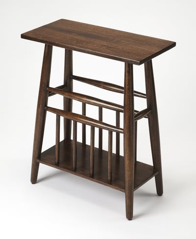 Butler Specialty Bowen Dark Brown Magazine Table