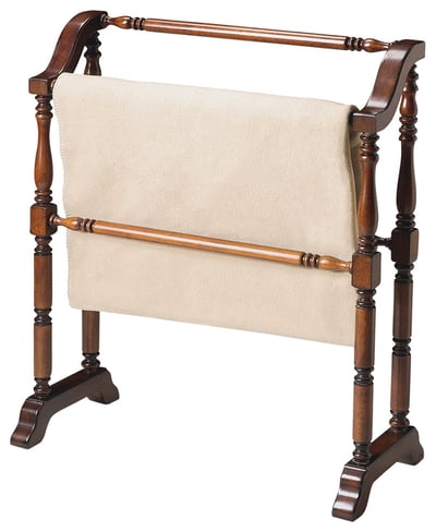 Butler Specialty Lillian Dark Brown Blanket Rack