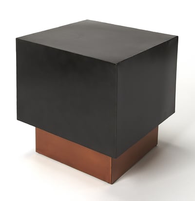 Butler Specialty Solomon Black Metal Side Table