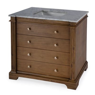 Butler Specialty Hanson Brown Bathroom Vanity Set
