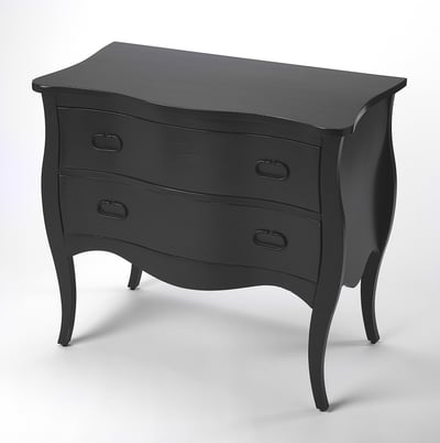 Butler Specialty Rochelle Black 2 Drawer Chest