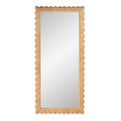 Butler Specialty Flora Light Brown Floor Mirror