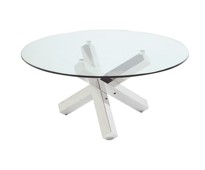 Chintaly Imports Contemporary Round Cocktail Table