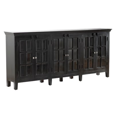 Crestview Collection Bengal Manor Black Inglewood Sideboard
