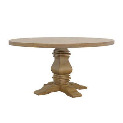 Coaster Furniture Florence Rustic Honey Round Dining Table