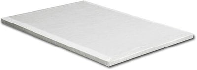 Furniture of America Lupine White 2 Inch Queen Bunkie Board