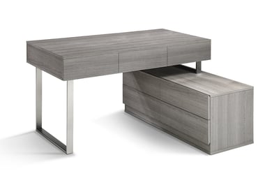 JM Furniture KD12 Matte Grey Office Desk
