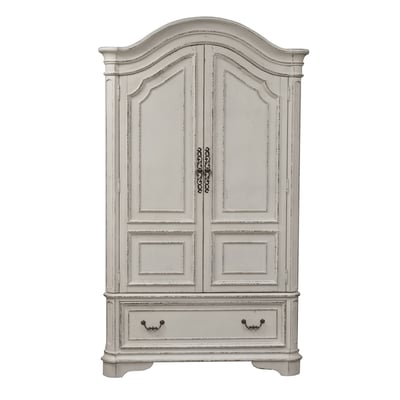 Liberty Magnolia Manor White Armoire