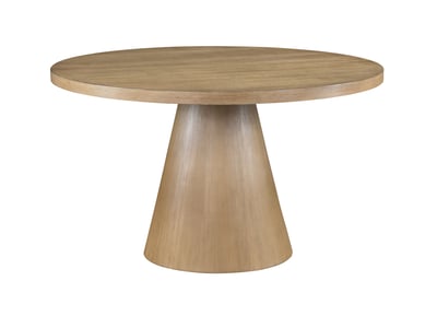 Lilola Home Delphine Oak 52 Inch Wide Dining Table