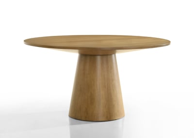 Lilola Home Jasper Driftwood Round Dining Table