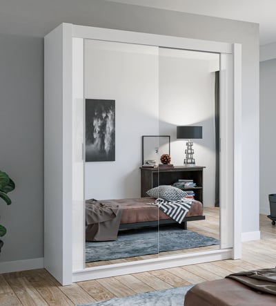 Skyler Designs Chico 71 White Armoire