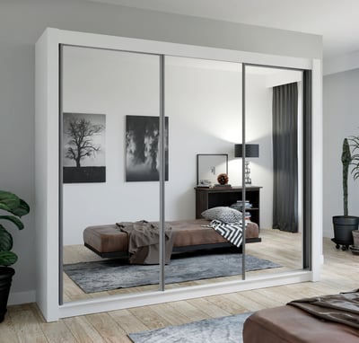 Skyler Designs Chico 99 White Armoire