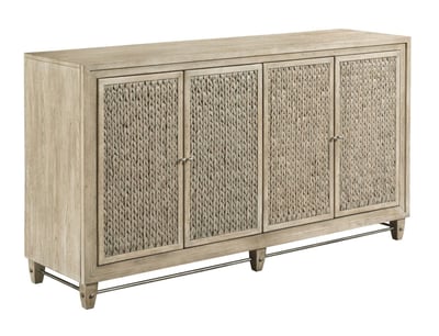 American Drew Vista Oyster Sterling Buffet