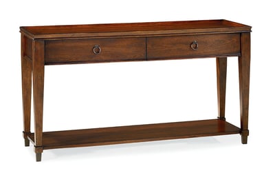 Hammary Sunset Valley Mahogany Mocha Sofa Table