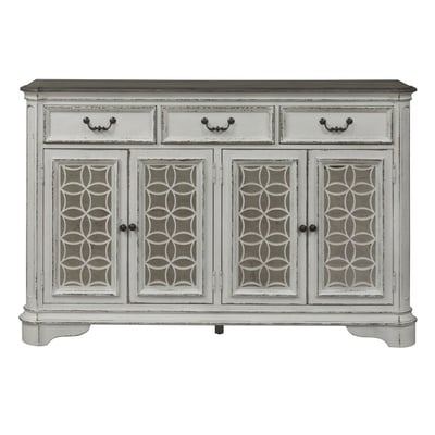 Liberty Magnolia Manor Antique White Hall Buffet