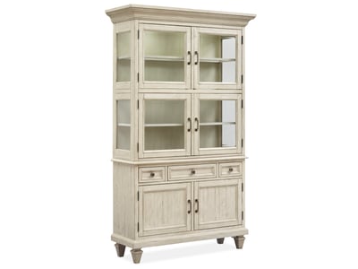 Magnussen Home Newport Alabaster Dining Cabinet
