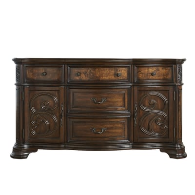 Steve Silver Royale Warm Brown Pecan Buffet