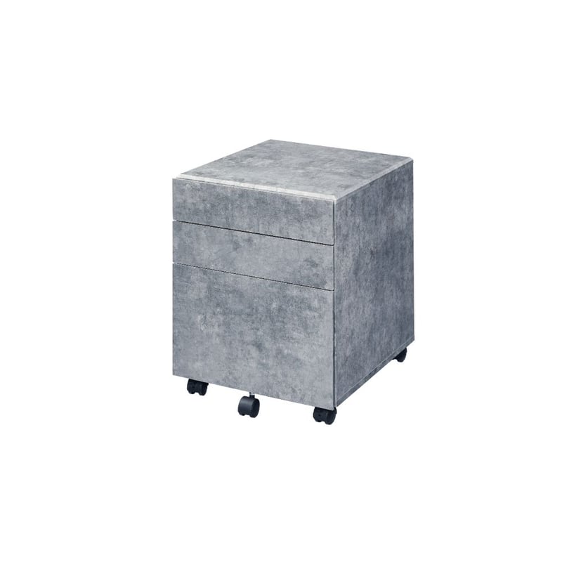 Acme Furniture Jurgen Silver File Cabinet ACM-92909
