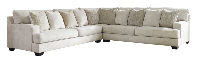 Ashley Furniture Rawcliffe Parchment Sectional 19604S1
