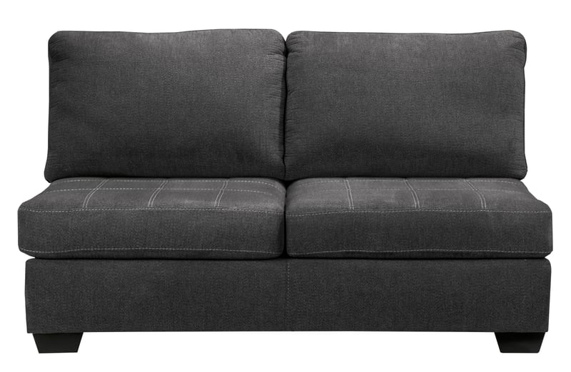 Ashley Furniture Ambee Slate Armless Loveseat 2862034