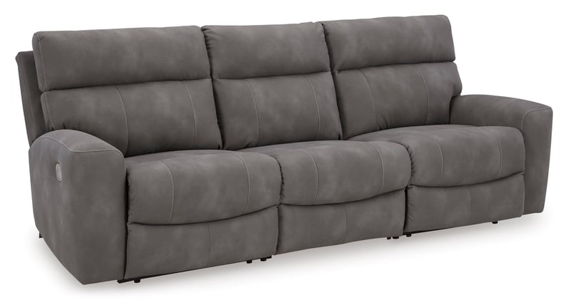 Ashley Furniture Next Gen DuraPella Slate 3pc Power Reclining Sofa 61003S2