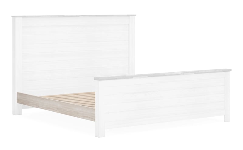 Ashley Furniture Willowton Whitewash Cal King Panel Rails B267-94