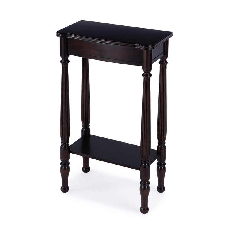 Butler Specialty Whitney Black Rubbed Console Table BSF-3011234 Butler Specialty Whitney Black Rubbed Console Table BSF-3011234