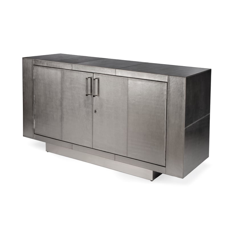 Butler Specialty Francois Silver 70.5 Inch Buffet Sideboard BSF-3736435 Butler Specialty Francois Silver 70.5 Inch Buffet Sideboard BSF-3736435