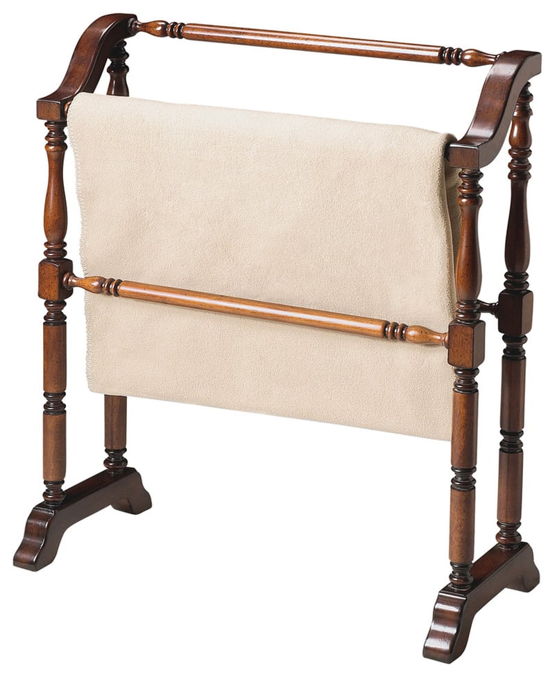 Butler Specialty Lillian Dark Brown Blanket Rack BSF-5020024