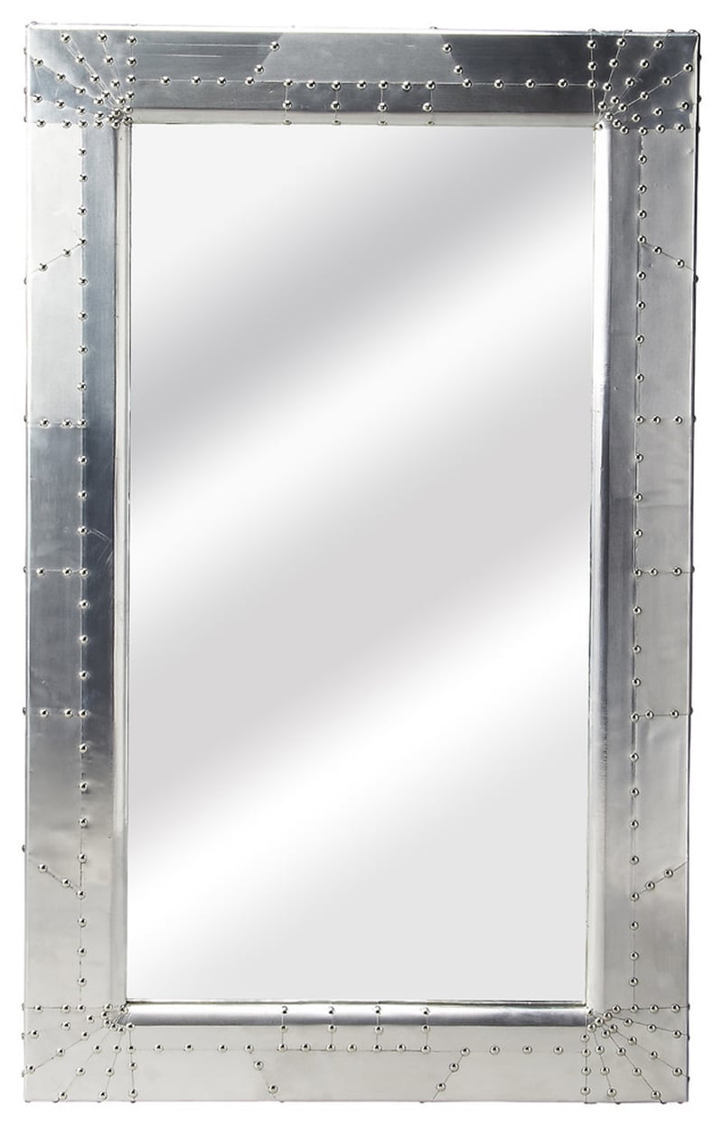 Butler Specialty Midway Aviator Silver Wall Mirror BSF-5118330 Butler Specialty Midway Aviator Silver Wall Mirror BSF-5118330