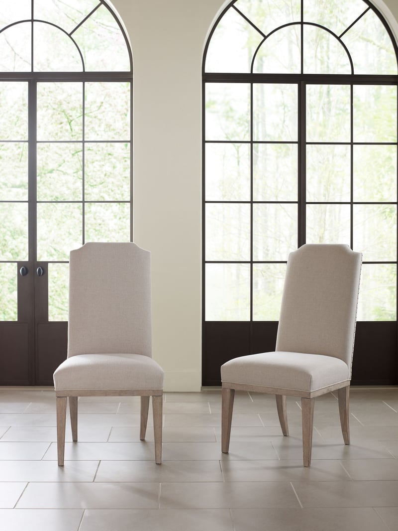 2 Legacy Furniture Monteverdi Sun Bleached Cypress Dining Side Chairs LGC-7515-450-KD