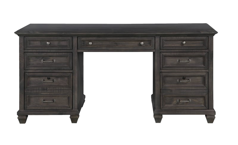 Magnussen Home Sutton Place Wood Executive Desk and Chair Set MG-H3612-HOF-S1