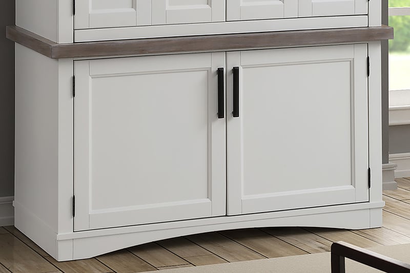 Parker House Americana Modern White Workstation Base PKH-AME350B-COT